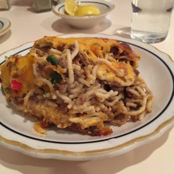 Cleburne Cafeteria - French spaghetti - American Near Me - Houston, Texas