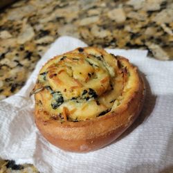 Good Food Gluten Free Bakery - Artichoke spinach roll