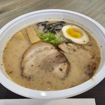 Bubble U - Tonkotsu ramen.  Soup is rich and flavorful, ramen egg was melt in your mouth, and ramen portions are huge! - Coffee & Tea Near Me - Los Angeles, California