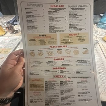 Buona Forchetta - Full Menu and options for pasta - Italian Near Me - Newport Beach, California