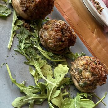 Depot Street Tavern - Sausage stuffed mushrooms - Bars Near Me - Milford, Massachusetts