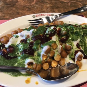 Nanking - Samosa Chaat :) so gooooood - Indian Near Me - Jamaica, New York