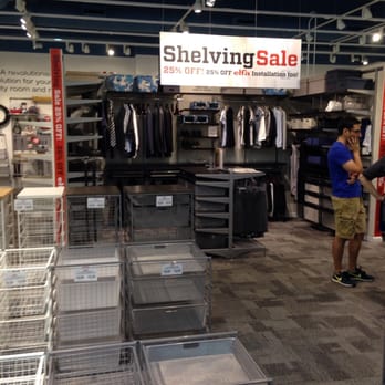 The Container Store - Elfa Shelving Example - Home Decor Near Me - Arlington, Virginia