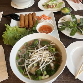 Pho Koi - 25. Pho with Chicken 6a. Spring Rolls - Vietnamese Near Me - Corona, California Pho Koi - 25. Pho with Chicken 6a. Spring Rolls - Vietnamese Near Me - Corona, California
