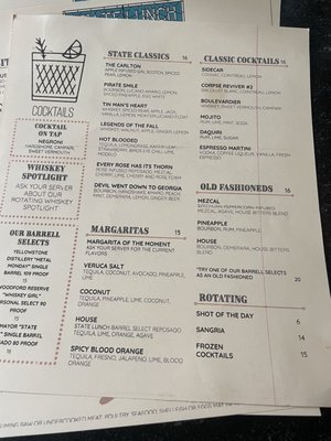 Menu photo 2 State Lunch Augusta, ME