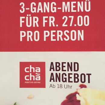 Cha Chà - Thai Positive Eating - 3-Gang-Menü - Thai Near Me - Baden, AG Cha Chà - Thai Positive Eating - 3-Gang-Menü - Thai Near Me - Baden, AG