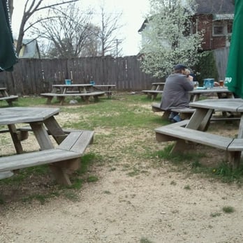 Racers Cafe - Cold day for the patio - Beer Gardens Near Me - Parkville, Maryland