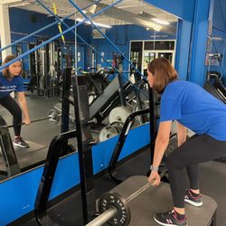 Hanna getting her deadlift on!