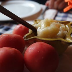 El Casot - Garlic alioli and toamtoes