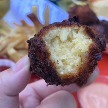 Lovely's - Corn fritter - Burgers Near Me - Oakland, California Lovely's - Corn fritter - Burgers Near Me - Oakland, California
