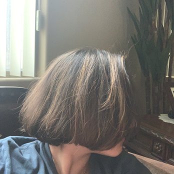 Arizona Hair Co #34 - Gilbert & Riggs - Bob cut with caramel highlights - Hair Salons Near Me - Chandler, Arizona