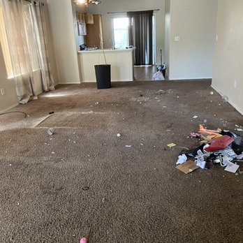 Anas Cleaning Service  - Before leaving room with trash they left - Home Cleaning Near Me