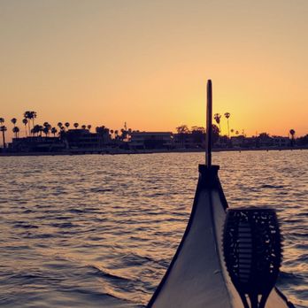 Gondola Getaway - Sunset by gondola - Boat Charters Near Me - Long Beach, California