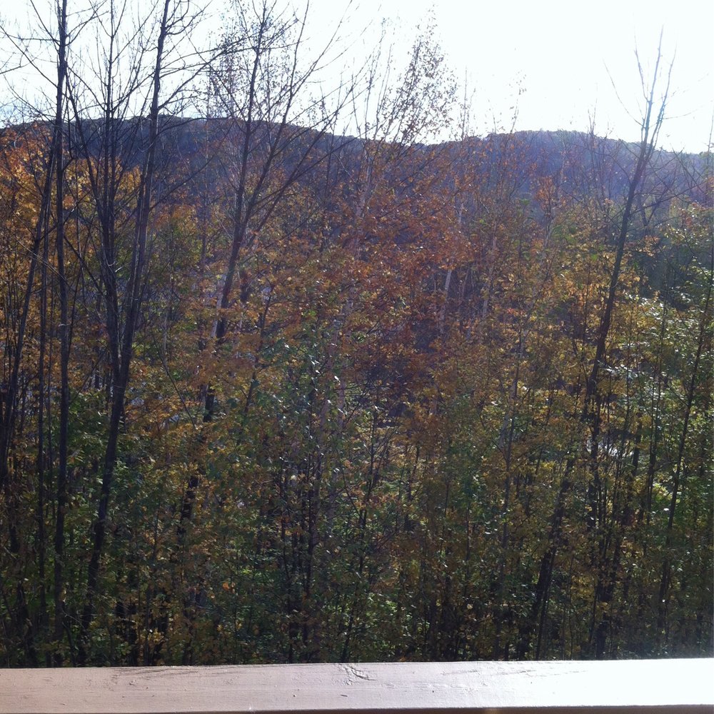 View from our balcony