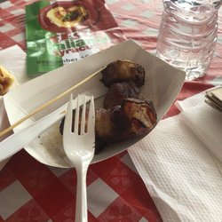 Festa Italia - Bacon wrapped scallops