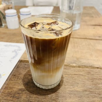 maman - Iced honey Lavender Latte - Cafes Near Me - New York, New York