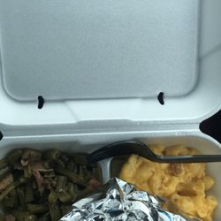 Super Foods - Fried chicken, macaroni and cheese & green beans