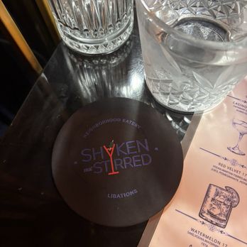 Shaken not Stirred - Coaster - Cocktail Bars Near Me - New York, New York Shaken not Stirred - Coaster - Cocktail Bars Near Me - New York, New York