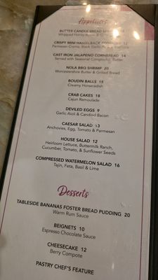 Menu photo 2 Dorothy's Downtown Jacksonville, FL