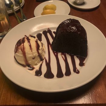J. Alexander's Restaurant - Chocolate Cake and Ice Cream Scoop - New American Near Me - Nashville, Tennessee