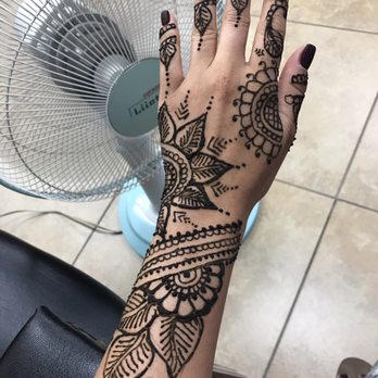 Ana Threading - Left arm done by Ana ! - Henna Artists Near Me - Chino, California