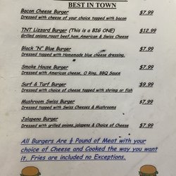 Tnt Seafood - Menu