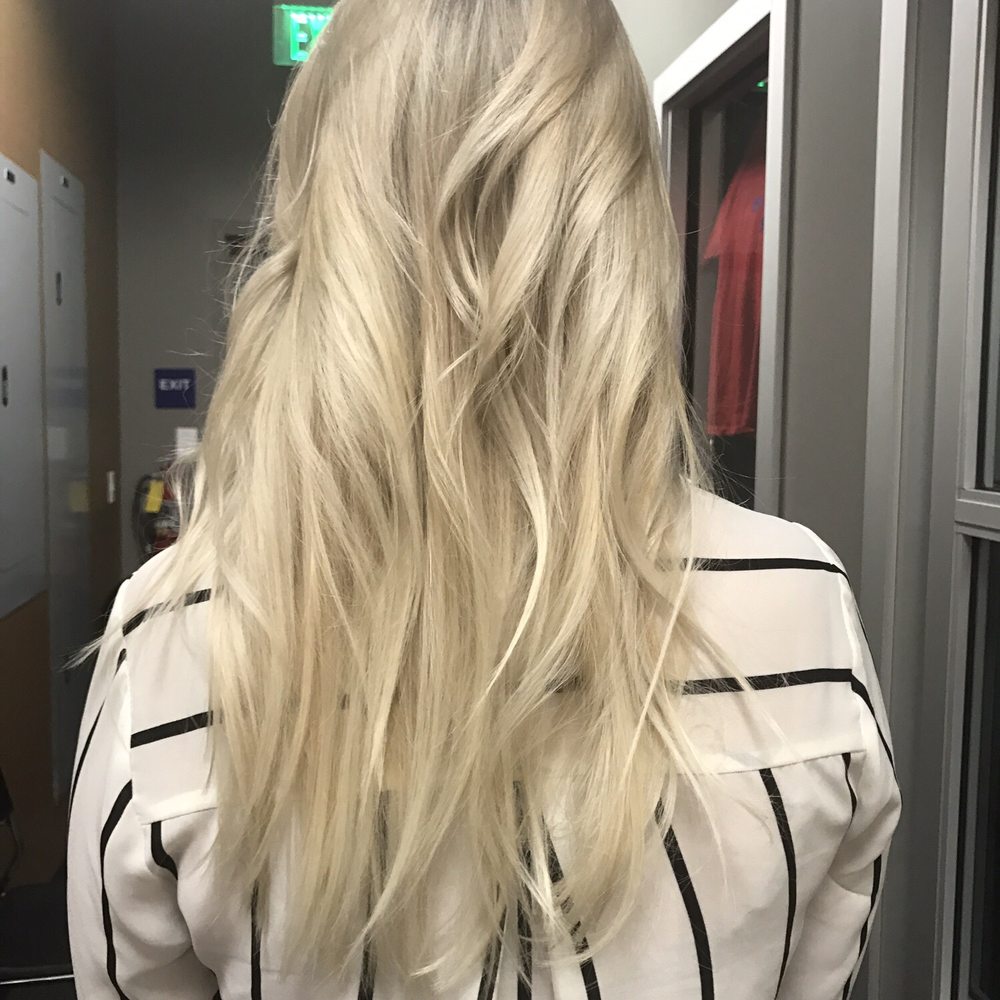 Brian Guy Studio 14 - Platinum ash blonde by Kim! - Hair Stylists Near Me - Irvine, California