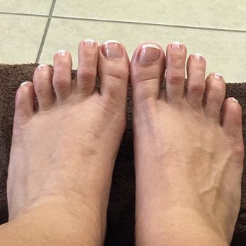 D'lacreme - Perfect French pedicure!!!!!! - Cosmetology Schools Near Me - Fairfield, California D'lacreme - Perfect French pedicure!!!!!! - Cosmetology Schools Near Me - Fairfield, California