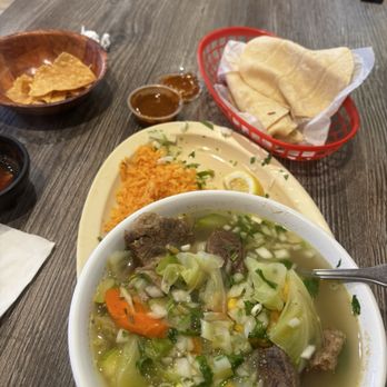 El Pueblo Restaurant - Cocido (beef veggie soup) - Mexican Near Me - Covina, California