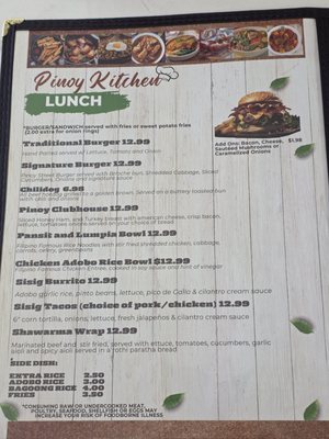 Menu photo 4 Pinoy Kitchen Vinton, VA