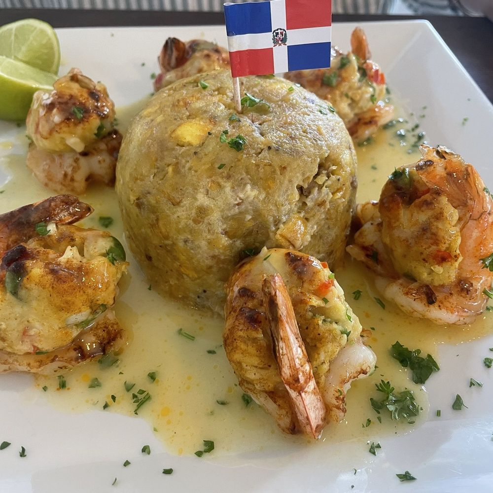 Mar D Plata - Trifongo with stuffed shrimps - Bars Near Me - West Palm Beach, Florida Mar D Plata - Trifongo with stuffed shrimps - Bars Near Me - West Palm Beach, Florida