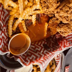 Byrd's Hot Chicken - Chicken Wings, buffalo on the side.