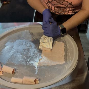 Rolled Ice Cream - Rolls and Grill - Desserts Near Me - Pompano Beach, Florida