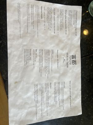 Fortune Wok to Table by null