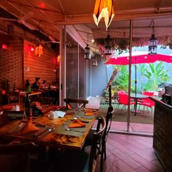 Picanha - Another dining room, salad bar on the right.