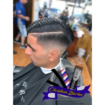 Illusion Men Cuts - Hair Cut: blurry fade  Clean Cut Cut By:Christian Barber - Barbers Near Me - Chicago, Illinois