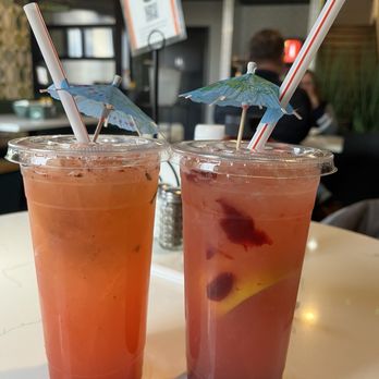 The Toasted Pickle - Strawberry basil and cherry lime lemonades - Sandwiches Near Me - Rockford, Michigan