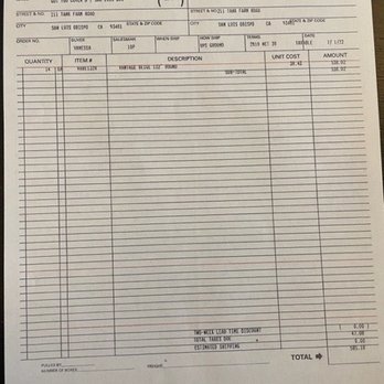 Got You Cover'd - Blurry invoice - Party Equipment Rentals Near Me - San Luis Obispo, California Got You Cover'd - Blurry invoice - Party Equipment Rentals Near Me - San Luis Obispo, California