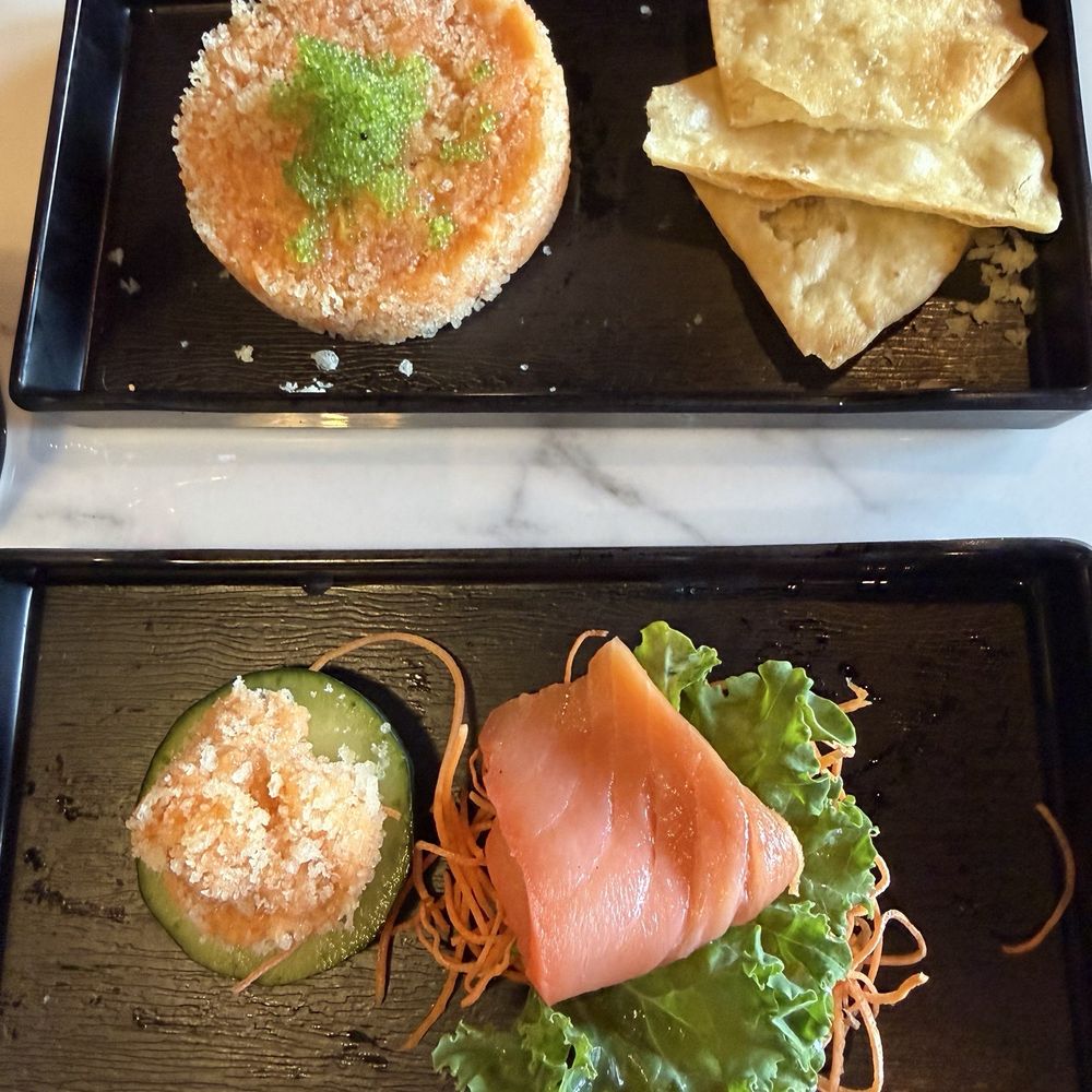 Kashi Sushi - Salmon tartar and smoked salmon starters - Sushi Bars Near Me - Queensbury, New York Kashi Sushi - Salmon tartar and smoked salmon starters - Sushi Bars Near Me - Queensbury, New York