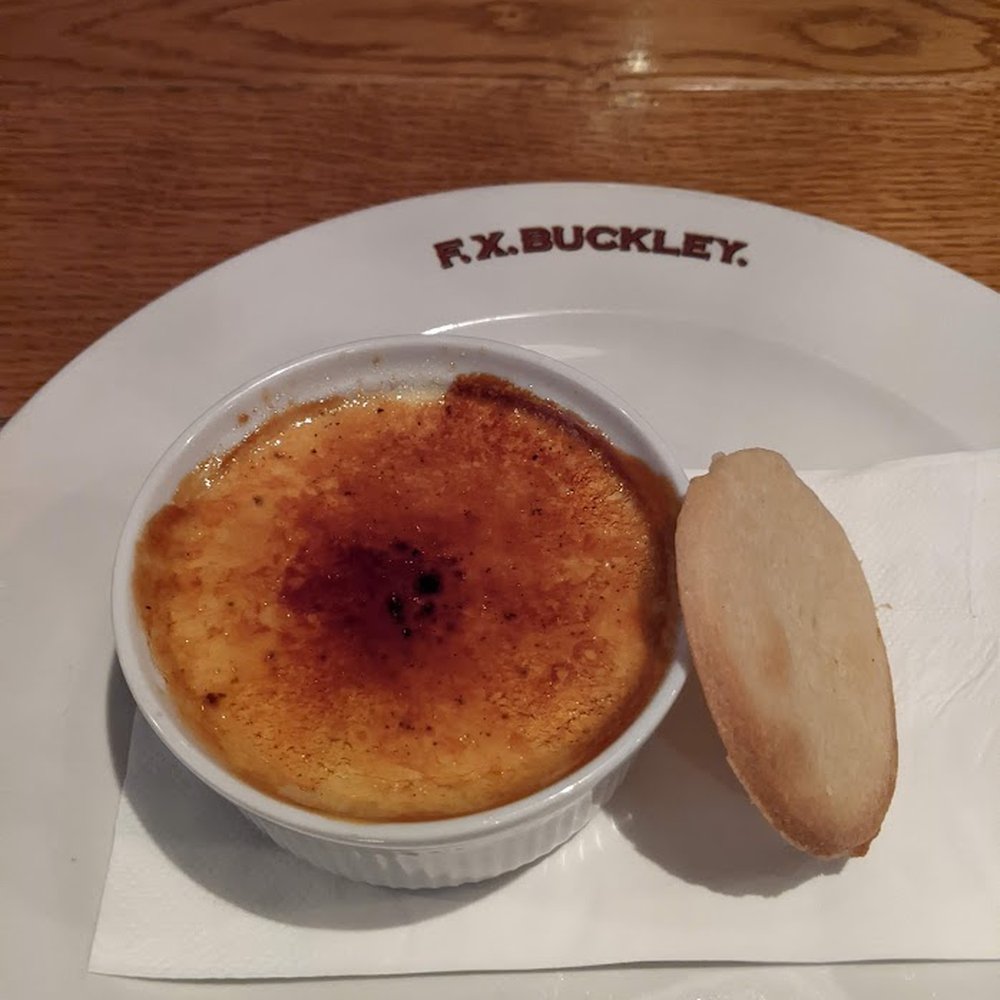 F.X.Buckley - Crème Brule - Steakhouses Near Me - Dublin, D