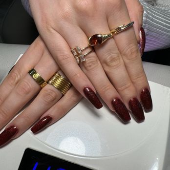 Three Sisters Nails - Acrylic set with gel polish! - Nail Salons Near Me - San Rafael, California