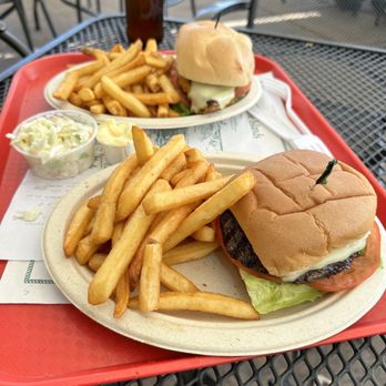 Kream N Kone - 1/3 lb. Cheeseburger and Grilled Chicken Breast Sandwich - Seafood Near Me - West Dennis, Massachusetts