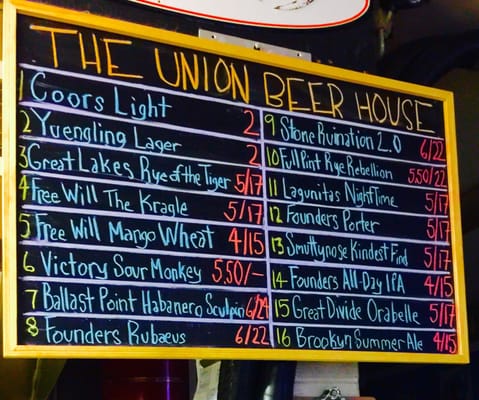 Menu photo 7 The Union Beer House Lebanon, PA Menu photo 7 The Union Beer House Lebanon, PA