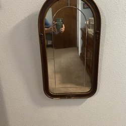Francine DiFilippo - Mirror that my Great grandmother received from an Aunt in 1942