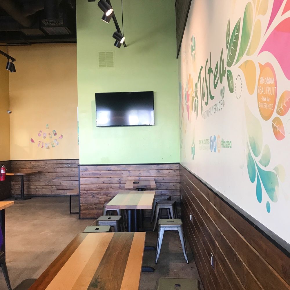 Tastea - Interior Seating - Bubble Tea Near Me - Riverside, California Tastea - Interior Seating - Bubble Tea Near Me - Riverside, California