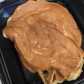 Broken Yolk Cafe - Side of Pancake...alot bigger than expected - Breakfast & Brunch Near Me - San Diego, California