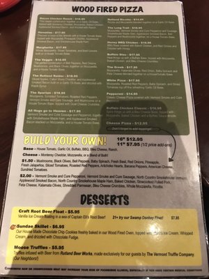 Menu photo 5 Hop'n Moose Rutland, VT
