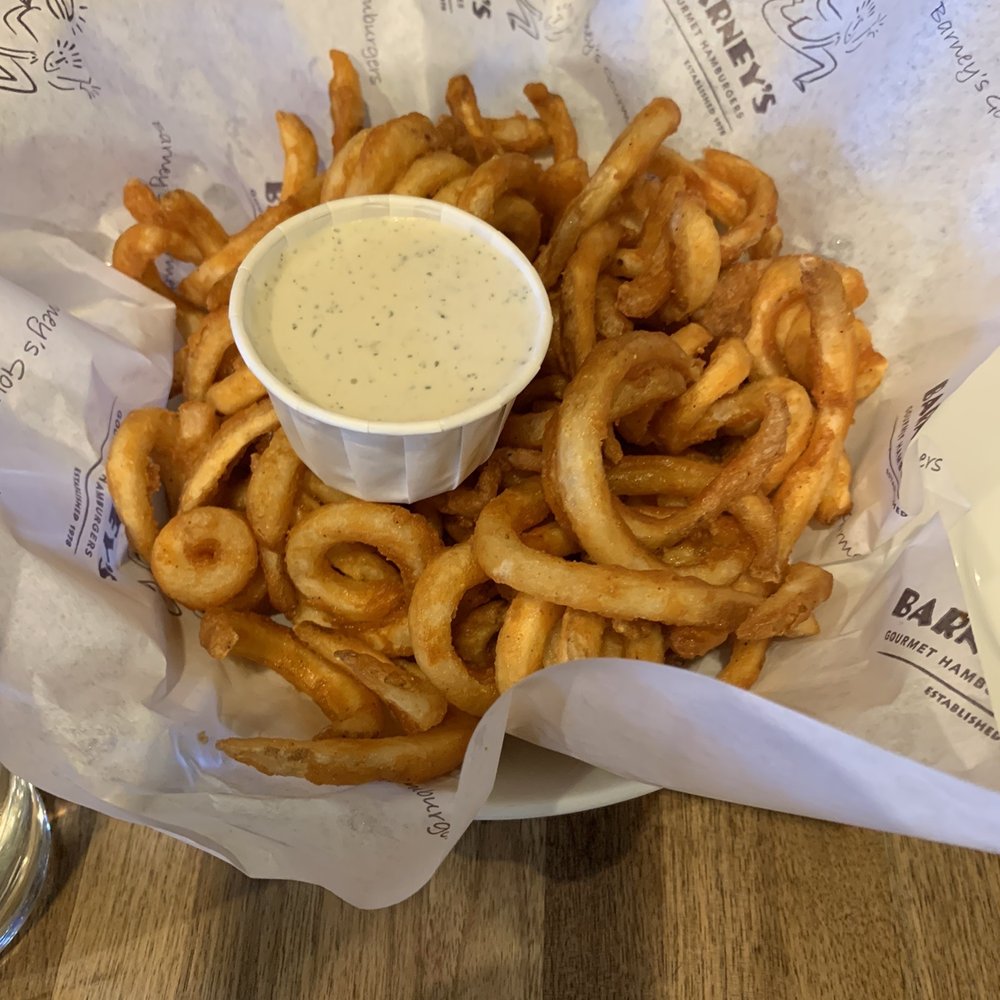 Barney's Gourmet Hamburgers - Spicy Curly Fries - Burgers Near Me - Berkeley, California