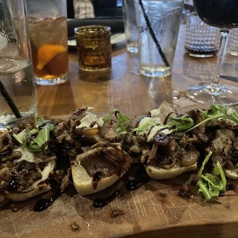 Giovanni - Shaved Ribeye Crostinis - Italian Near Me - Rockwall, Texas Giovanni - Shaved Ribeye Crostinis - Italian Near Me - Rockwall, Texas