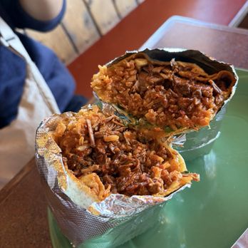 Rio Adobe Southwest Cafe - Cross cut of their burrito - Mexican Near Me - Cupertino, California Rio Adobe Southwest Cafe - Cross cut of their burrito - Mexican Near Me - Cupertino, California